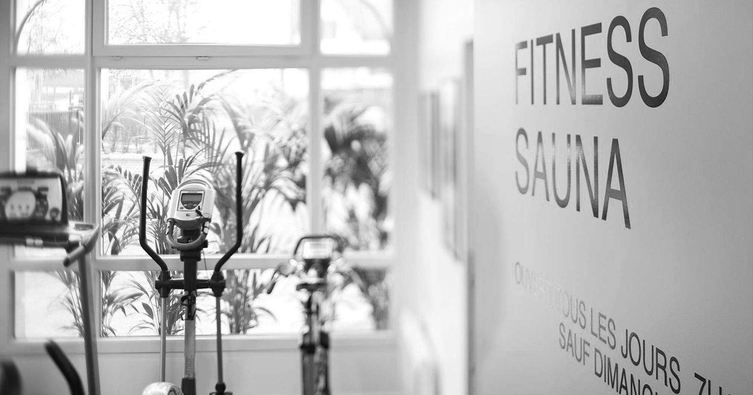 Espace fitness de l'hôtel Le Bugatti Alsace