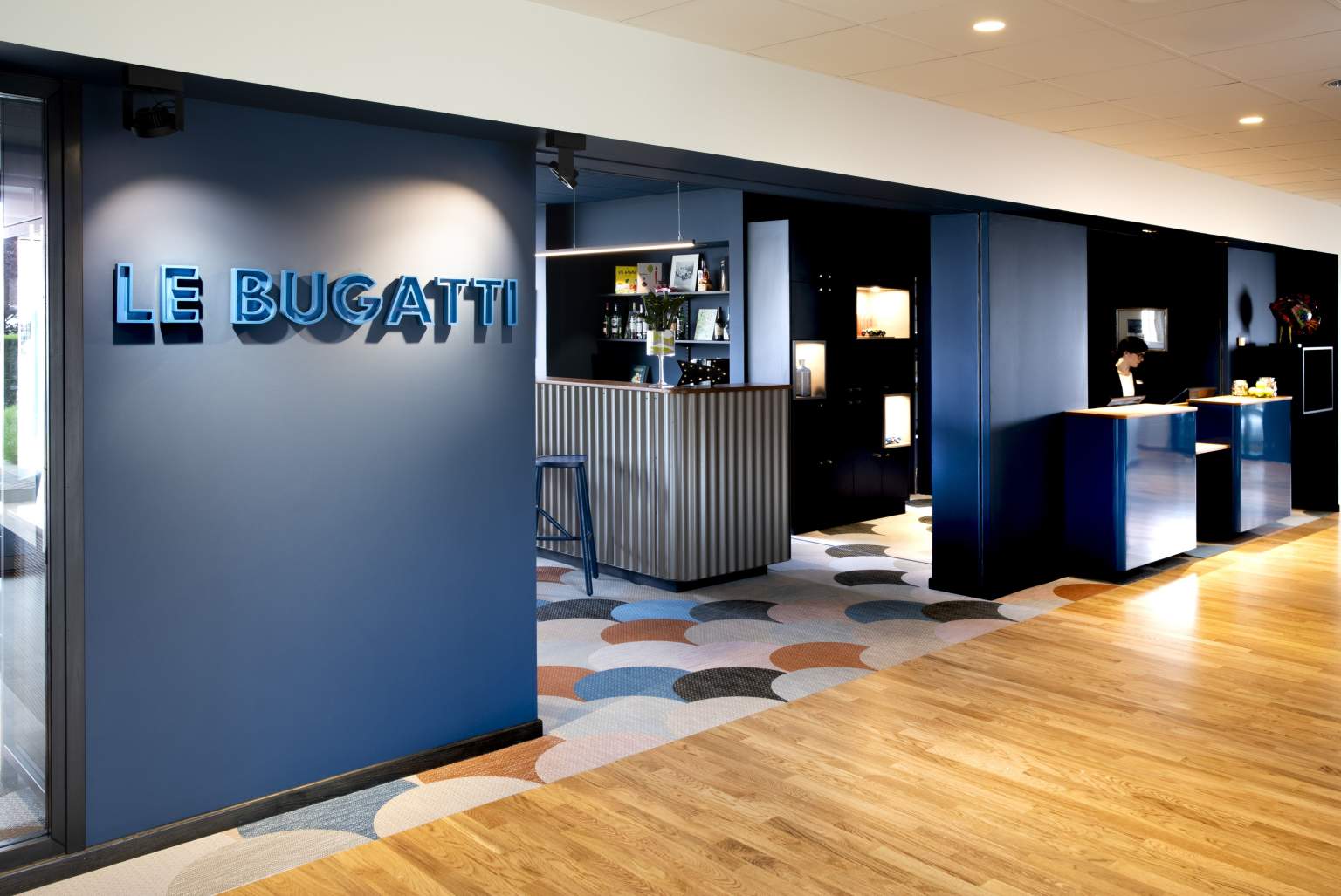Le Bugatti Hotel and Bar Molsheim in Alsace